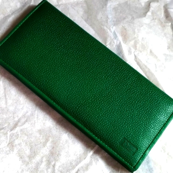 Dior Handbags - New DIOR Green Wallet Cardholder NWOT